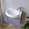 AQUABATOS Keramik Hängewaschbecken 44x29x13.5cm Badezimmer Produktbild-Vorschau 5
