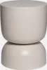 A studio shot of a cream-colored side table. Anteprima dell’immagine prodotto