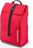 A red reisenthel citycruiser shopping bag with a black strap and buckle. Voir les images du produit
