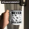 Trendation - Hund Pferd Reiter Tasse Geschenk Never Walk Produktbild-Vorschau 4