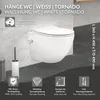 LuxeBath Spülrandloses Wand Hänge-WC mit Bidet-Funktion, Produktbild-Vorschau 2