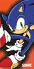 Serviette Sega Sonic The Hedgehog Rouge Jeu vidéo Figure Voir les images du produit 1