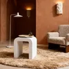 Tavolino Mobili Rebecca Ametrine 45x40x30 cm MDF Bianco Anteprima dell’immagine prodotto 3