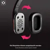 August EP650R Bluetooth NFC slúchadlá červené Náhľad obrázku produktu 5
