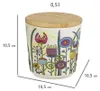 Lot de 3 boîtes de conservation WENKO « Garden Design » Voir les images du produit 3