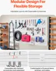 SucceBuy Revêtement de mur à lamelles, 2,4 x 1,2 m, PVC, Voir les images du produit 4