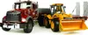 bruder MACK Granite Tieflader und JCB 4CX Baggerlader, Produktbild-Vorschau 12