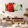 Bild auf Leinwand - Leinwandbild - Blumen Blumenstrauß Rose Produktbild-Vorschau 7
