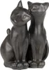 Decorazione figurina coppia gatto nero 17 cm di altezza Anteprima dell’immagine prodotto 4