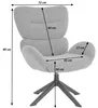 Loungestuhl MCW-Q53, Sessel Loungesessel Esszimmerstuhl, Produktbild-Vorschau 12