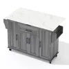Flieks carrello da cucina a isola con portaspezie, carrello Anteprima dell’immagine prodotto 6