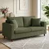 HOMCOM 2-Sitzer-Sofa, 170 cm, bequemes Cordsofa mit breiter Produktbild-Vorschau 2