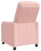 vidaXL Liegesessel Rosa Bouclé Produktbild-Vorschau 3