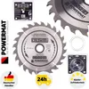 Trennscheibe Holz 160mm Sägeblatt Kreissägeblatt 24-Zahn Produktbild-Vorschau 1