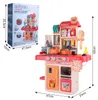 Malplay Spielzeugküche Kinderküche mit Zubehör 42 Stück Ton Produktbild-Vorschau 2