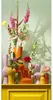 Glimmer Dekorationen Blumenvase - boaz - orange - 18 x 8 cm Produktbild-Vorschau 2