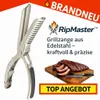 RipMaster™ Profi Edelstahl Grillzange Rippchenzange BBQ Produktbild-Vorschau 1