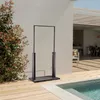 HOME DELUXE Solardusche mit Bodenplatte PAROS - 110 x 76 x Produktbild-Vorschau 2