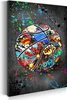 Bildertrends24 Graffiti Basketball Pop Art Wandbild Produktbild-Vorschau 1