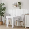 Homestyle4u Esstisch Weiß Esszimmertisch Holztisch Produktbild-Vorschau 1