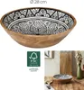 HowHomely | Salatschüssel - Schüssel - 28 cm - Mangoholz - Produktbild-Vorschau 12