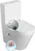 WC kombi set Sapho PACO CLEANWASH WC kombi otvorený Náhľad obrázku produktu 6