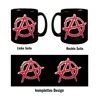 Rotes Anarchie-Symbol Tasse - Rebellisches Design für Produktbild-Vorschau 4