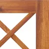 vidaXL Hochbeet mit Spalier 85x38x150 cm Massivholz Akazie Produktbild-Vorschau 9