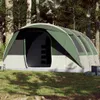 vidaXL Tenda familiare a tunnel 7 persone Verde Anteprima dell’immagine prodotto 2