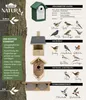 Dehner Natura Premium Wildvogel Nistkasten Jonna, Vogelhaus Produktbild-Vorschau 2