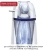 A diaper pail with a bag of diapers inside. Produktbild-Vorschau