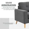 HOMCOM Ecksofa Eckcouch in L-Form, Eckgarnitur in Produktbild-Vorschau 7