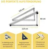 2 Sets Solarpanel 118 cm Halterung Solarmodul Montage Produktbild-Vorschau 6