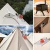 Hot Tent Stove Jack, Silikonrohr 300°C, Edelstahlbasis, Produktbild-Vorschau 2