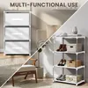 Verdego Kommode mit 3 Stoffschubladen, 40x26x67cm Produktbild-Vorschau 8