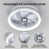 50W LED Deckenleuchte mit Ventilator, 6 Geschwindigkeiten, Produktbild-Vorschau 9