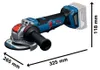 Bosch GWX 18V-11 PS accu haakse slijper 18 V 125 mm + Productafbeelding-voorbeeld 6