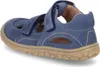 Lurchi Sandalen NANDO BAREFOOT Kinder Rauleder Blau Größe: Produktbild-Vorschau 3