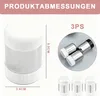 3er Set Mini Edelstahl Gewürzstreuer – Salz- & Produktbild-Vorschau 7