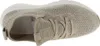 A top-down view of a beige knitted sneaker. Produktbild-Vorschau