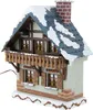 Winterhaus mit Balkon (15cm) von Hubrig Volkskunst Produktbild-Vorschau 4