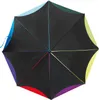 Automatik-Regenschirm "XXL" in Regenbogefarben Produktbild-Vorschau 3