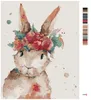 Zuty - Malen nach Zahlen - ELEGANTER HASE, 40x50 cm, ohne Produktbild-Vorschau 3