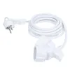 as-Schwabe 2fach PVC Schuko-Verlängerungskabel 3m Produktbild-Vorschau 4