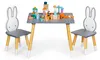 Table + 2 chaises – ensemble de mobilier pour enfants Voir les images du produit 4