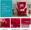 Topchances 2 Piece Wing Chair Cover, kryty židlí Wing Chair Náhled obrázku produktu 2