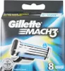 A product shot of Gillette Mach3 razor blade refills packaging. Produktbild-Vorschau
