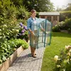 Relaxdays Balkon Gewächshaus, 1er Pack, PVC-Folie, Stahl, Produktbild-Vorschau 5