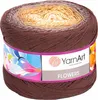 Yarn Art Flowers 284 Brown Strickgarn Produktbild-Vorschau 3