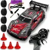 Fernsteuerung Drift Auto Rot 4X4 Led 1:24 20Km/H 2.4Ghz Produktbild-Vorschau 1